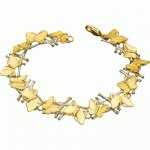 Golden bracelet Butterfly