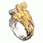 Golden ring Gemini
