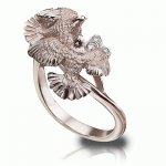 Golden ring Doves