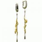 Golden earrings Grace