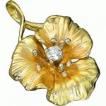 Golden pendant Golden dream