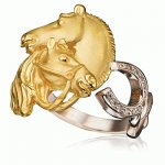 Golden ring Horses