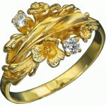 Golden ring Meadow flowers