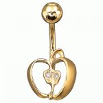 Golden pirsing Paradise apple