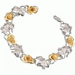 Golden bracelet Rose