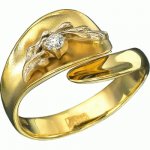 Golden ring Morning dew