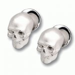 Silver earrings Eternity
