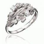 Silver ring Meadow flowers